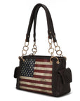 MKF Alaina Women's Flag Shoulder Bag by Mia K