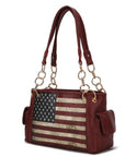 MKF Alaina Women's Flag Shoulder Bag by Mia K