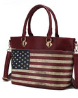 MKF Lilian Women's FLAG Tote Bag by Mia K