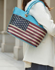 MKF Lilian Women's FLAG Tote Bag by Mia K