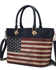 MKF Lilian Women's FLAG Tote Bag by Mia K