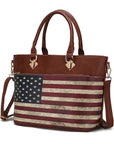 MKF Lilian Women's FLAG Tote Bag by Mia K