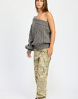 Emory Park Oversized One Shoulder Sweater