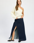 Emory Park Oversized One Shoulder Sweater