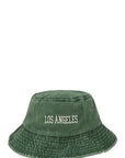 LOS ANGELES Embroidery Pigment Bucket Hat