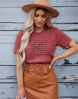 PLUS Fall Words Graphic Tee