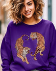 Tigers Graphic Fleece Sweatshirts