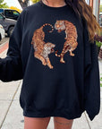 Tigers Graphic Fleece Sweatshirts