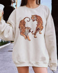 Tigers Graphic Fleece Sweatshirts