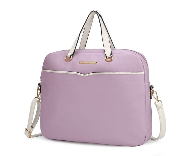 MKF Rose Women&#39;s Briefcase by Mia K