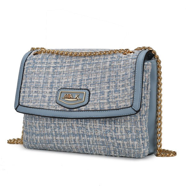 MKF Mackenzie Tweed Women&#39;s Shoulder Bag by Mia K