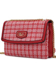 MKF Mackenzie Tweed Women's Shoulder Bag by Mia K