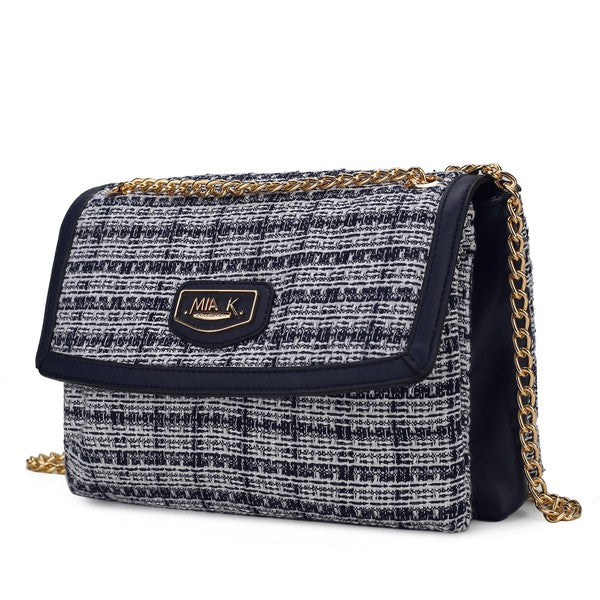 MKF Mackenzie Tweed Women&#39;s Shoulder Bag by Mia K