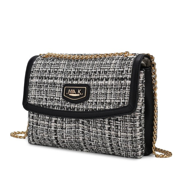 MKF Mackenzie Tweed Women&#39;s Shoulder Bag by Mia K