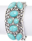 Compressed Stone Iconic Stretch Bracelet