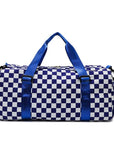 Checker Weekend Travel Luggage Tote Bag Check