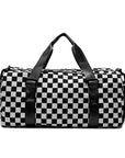 Checker Weekend Travel Luggage Tote Bag Check