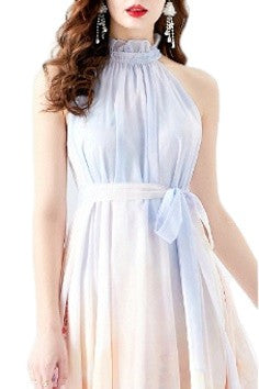 Women&#39;s Fashion Chiffon Maxi Dress by Claude