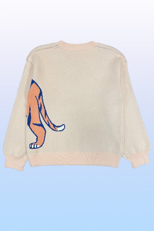 Tiger Knit Sweater