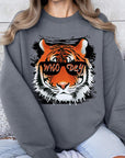 Who Dey Tiger Graphic Fleece Sweatshirts