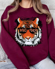 Who Dey Tiger Graphic Fleece Sweatshirts