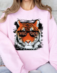 Who Dey Tiger Graphic Fleece Sweatshirts