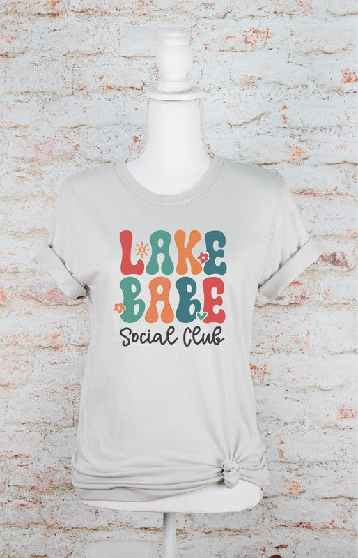 Lake Babe Social Club Bella Canvas Graphic Tee