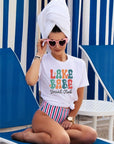 Lake Babe Social Club Bella Canvas Graphic Tee