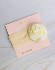Satin Rose Velvet Sash Necklace