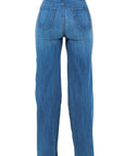 GJG Denim Striped Wide Leg Jean