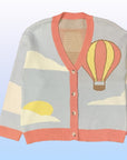 Hot Air Balloon Knit Cardigan