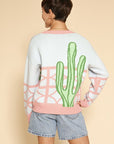 Cactus Resort Knit Cardigan