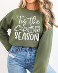 Tis The Season Football Pumpkin Sweatshirt