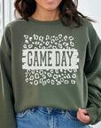 Fall Football Leopard Game Day Sweatshirt