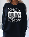 Fall Football Leopard Touchdown Sweatshirt