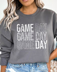 Fall Football Distressed Game Day Stack Sweatshirt