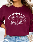 Gameday Fall Love Me Some Football Sweatshirt