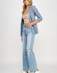 Denim Lab USA High Rise Relaxed Wide Leg Jeans