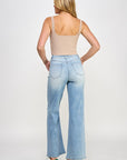 Denim Lab USA High Rise Relaxed Wide Leg Jeans