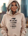 PLUS North Carolina He Calms the Storm Graphic Hoodie