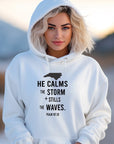 PLUS North Carolina He Calms the Storm Graphic Hoodie