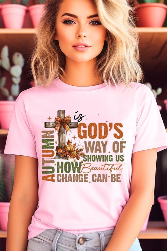 Autumn Is God&#39;s Way Graphic Tee