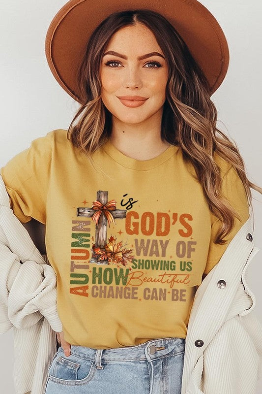 Autumn Is God&#39;s Way Graphic Tee