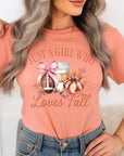 Girl Loves Fall Graphic Tee