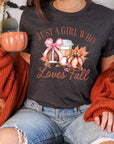 Girl Loves Fall Graphic Tee