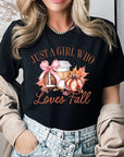 Girl Loves Fall Graphic Tee