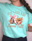 Girl Loves Fall Graphic Tee