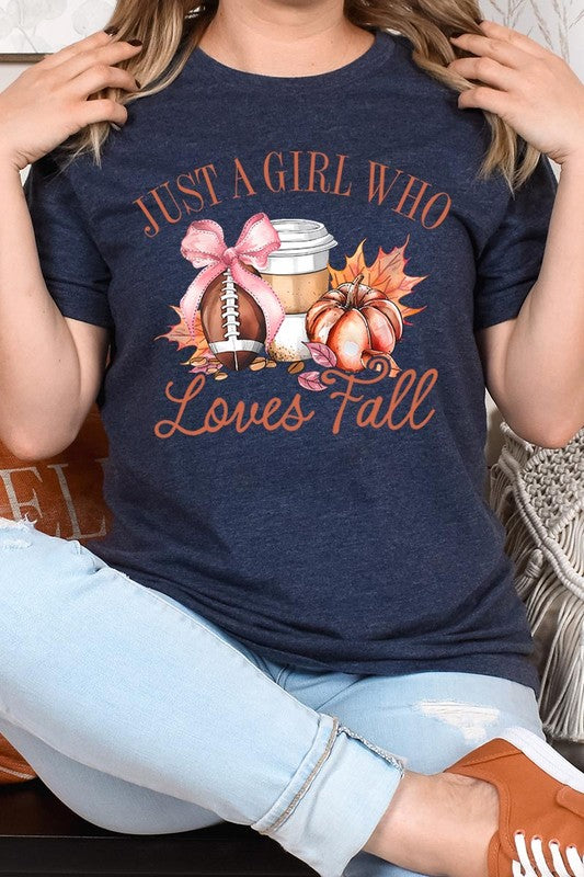 Girl Loves Fall Graphic Tee