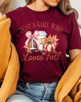 Girl Loves Fall Graphic Tee