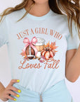 Girl Loves Fall Graphic Tee